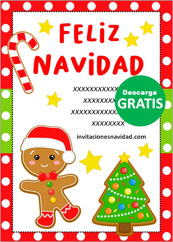 invitaciones para fiesta de navidad en español