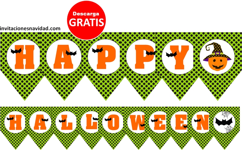 plantillas Halloween para imprimir